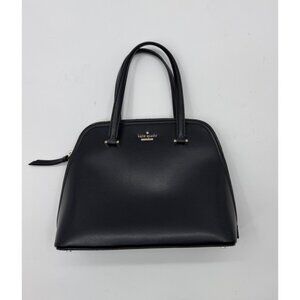 Kate Spade New York Patterson Drive Black Leather Dome Satchel bag